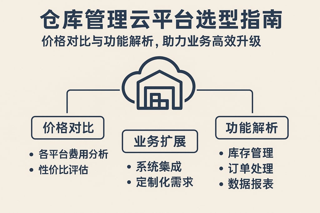 仓库管理云平台选型指南：价格对比与功能解析，助力业务高效升级