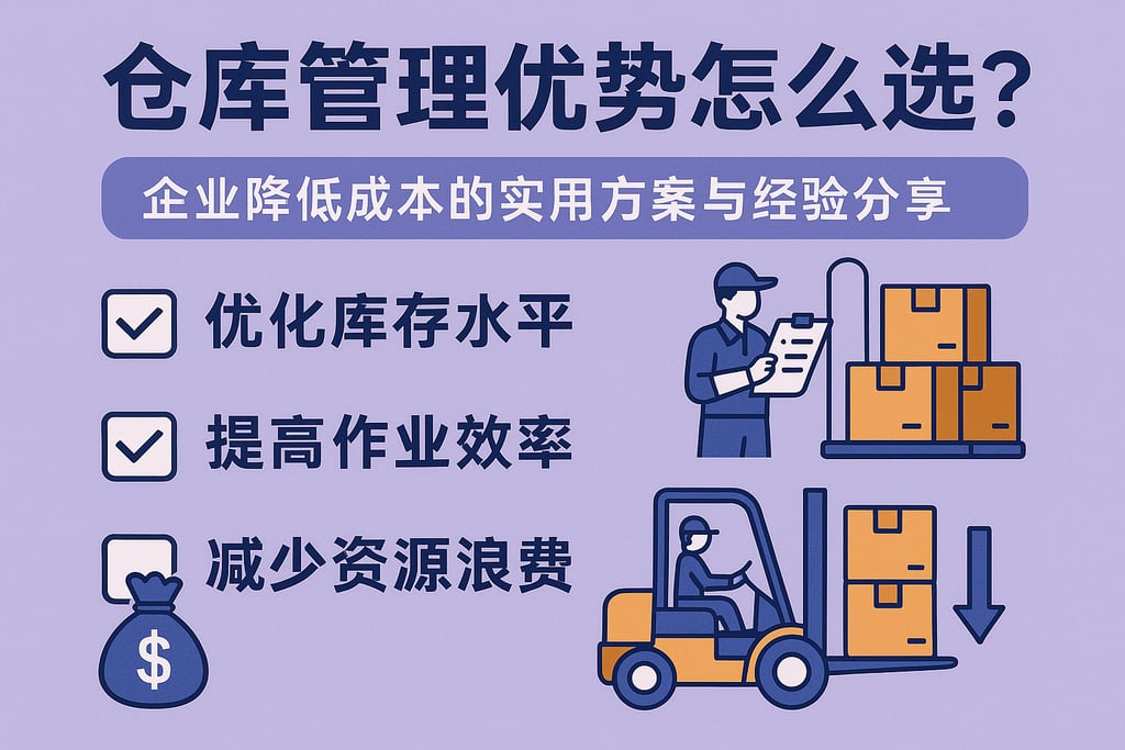仓库管理优势怎么选？企业降低成本的实用方案与经验分享