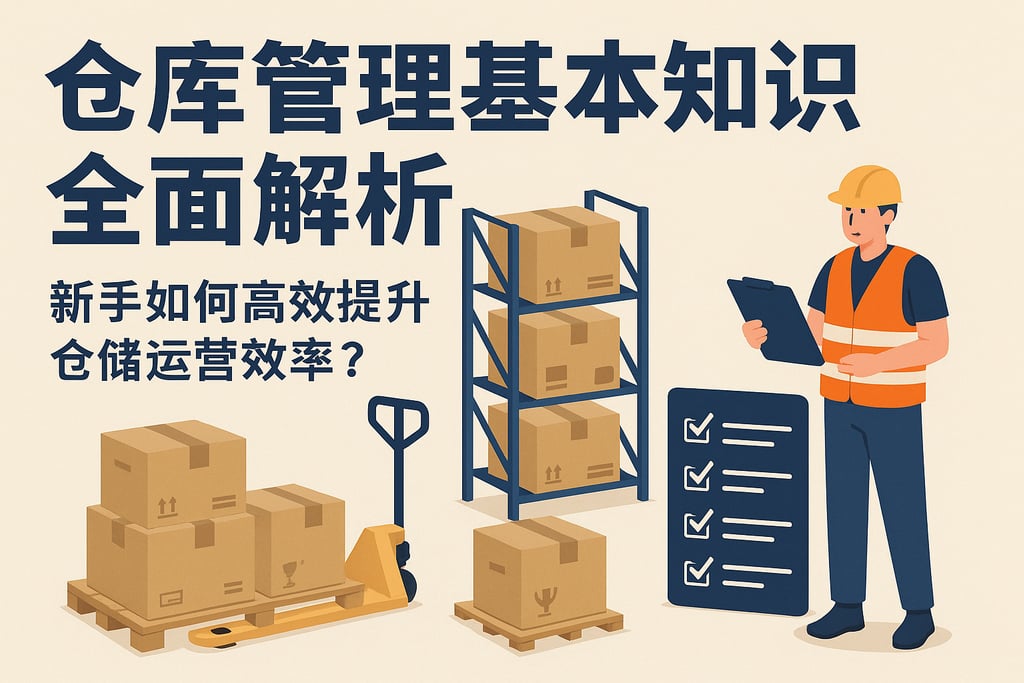 仓库管理基本知识全面解析：新手如何高效提升仓储运营效率？