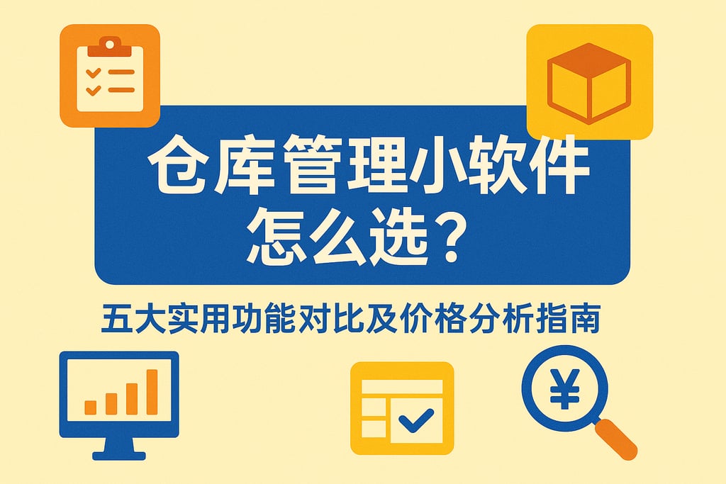仓库管理小软件怎么选？五大实用功能对比及价格分析指南