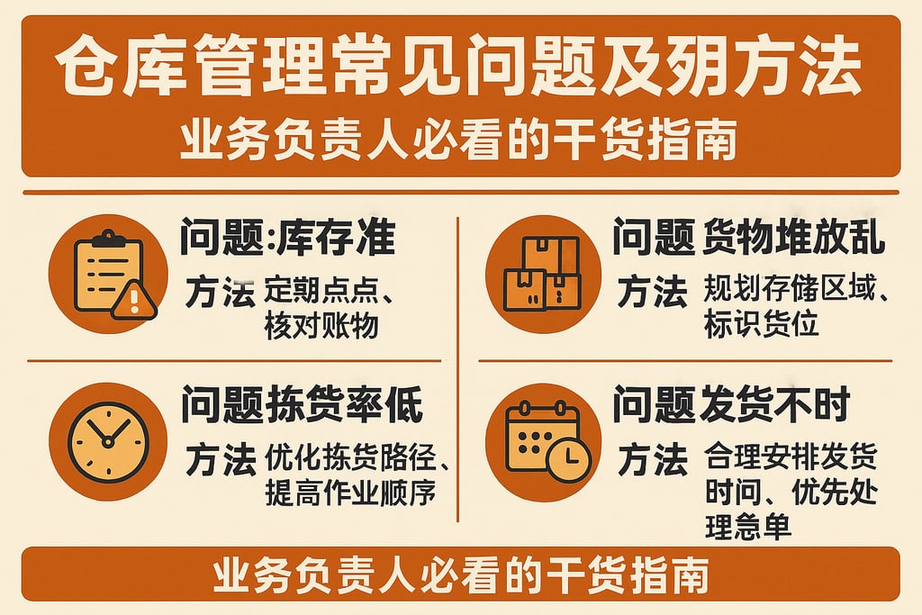 仓库管理常见问题及实用解决方法，业务负责人必看的干货指南