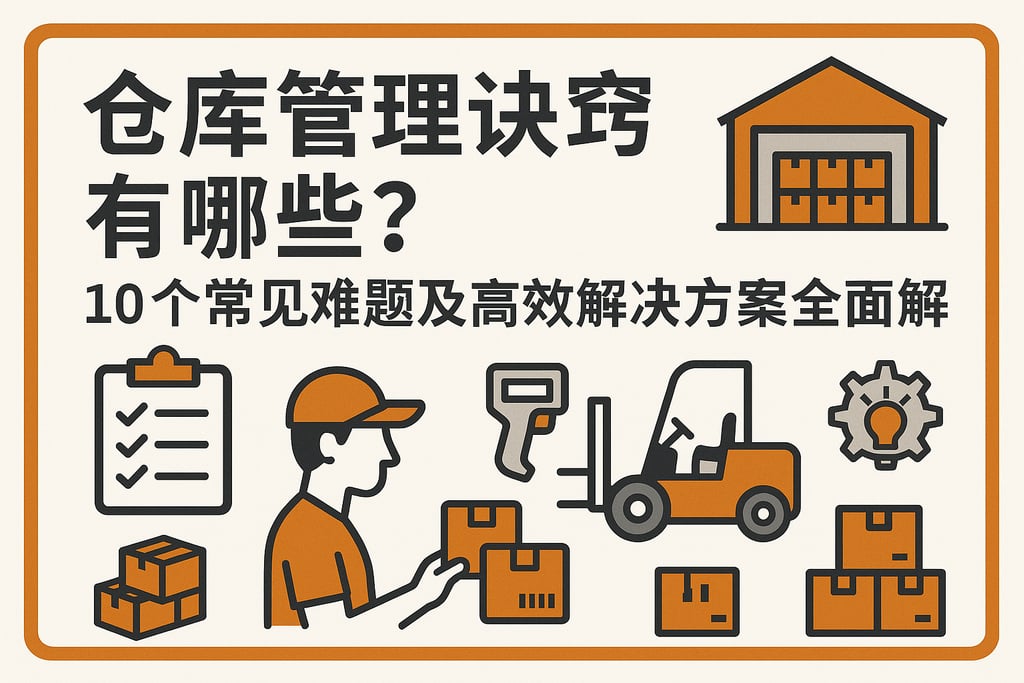 仓库管理诀窍有哪些？10个常见难题及高效解决方案全面解析