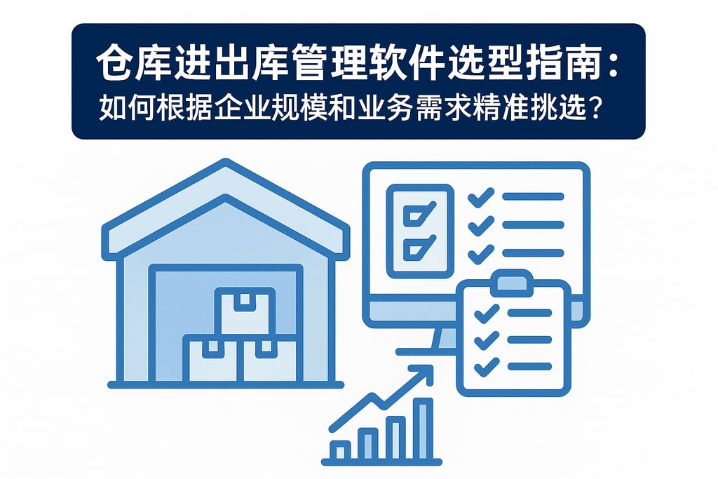 仓库进出库管理软件选型指南：如何根据企业规模和业务需求精准挑选？