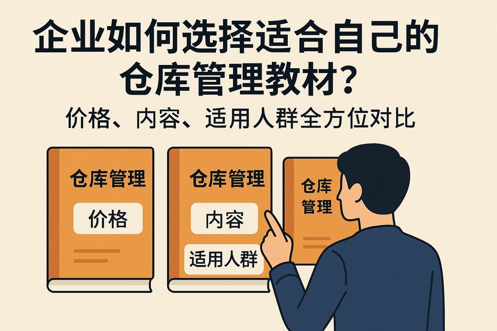 企业如何选择适合自己的仓库管理教材？价格、内容、适用人群全方位对比