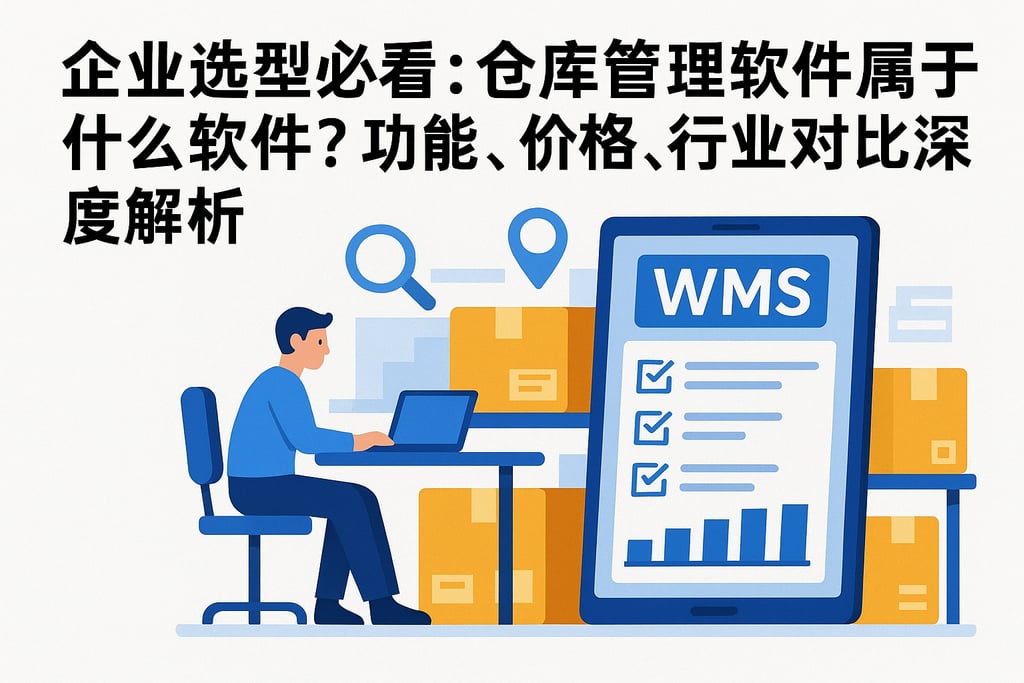 企业选型必看：仓库管理软件属于什么软件？功能、价格、行业对比深度解析