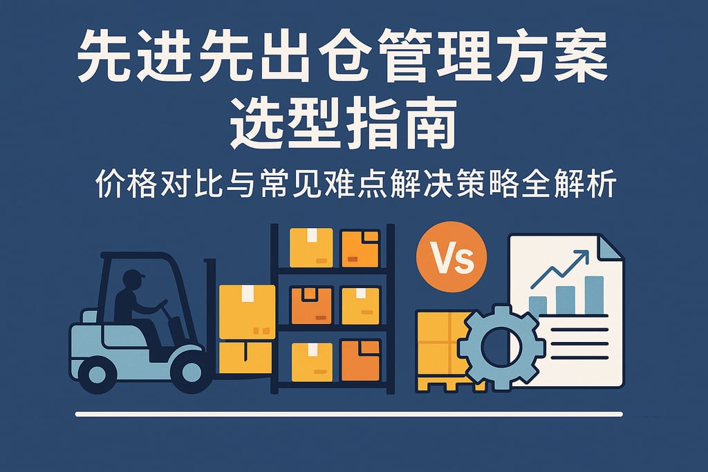 先进先出仓库管理方案选型指南：价格对比与常见难点解决策略全解析