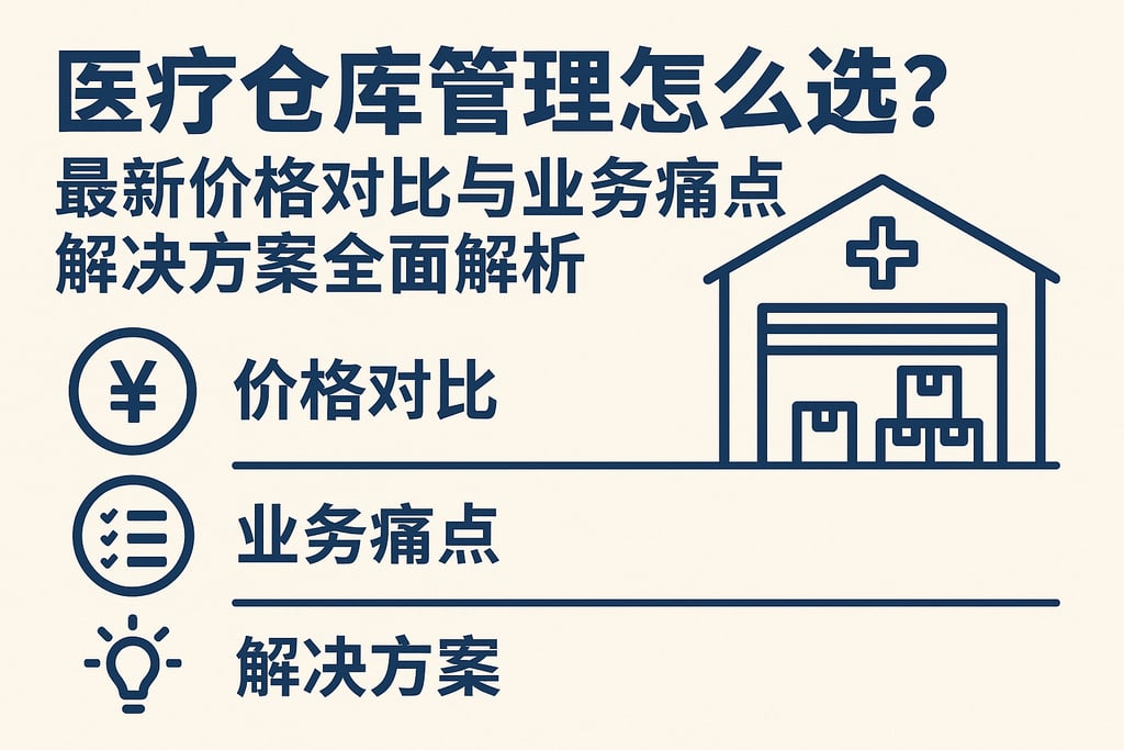 医疗仓库管理怎么选？最新价格对比与业务痛点解决方案全面解析