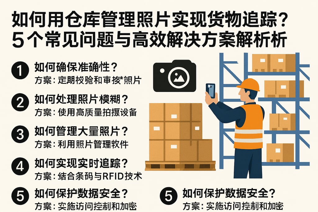 如何用仓库管理照片实现货物追踪？5个常见问题与高效解决方案解析