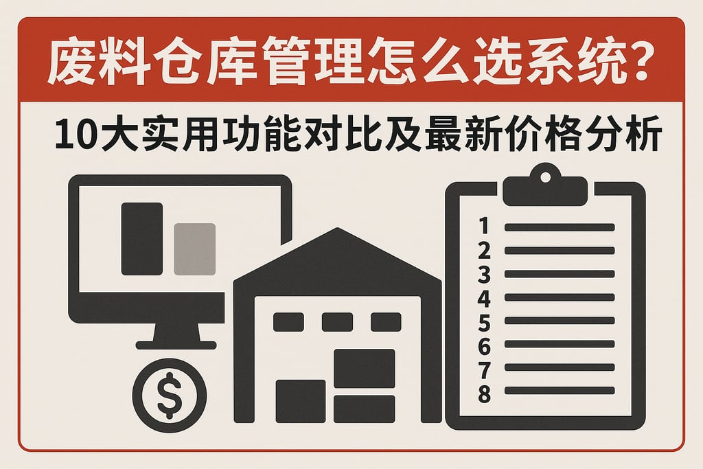 废料仓库管理怎么选系统？10大实用功能对比及最新价格分析