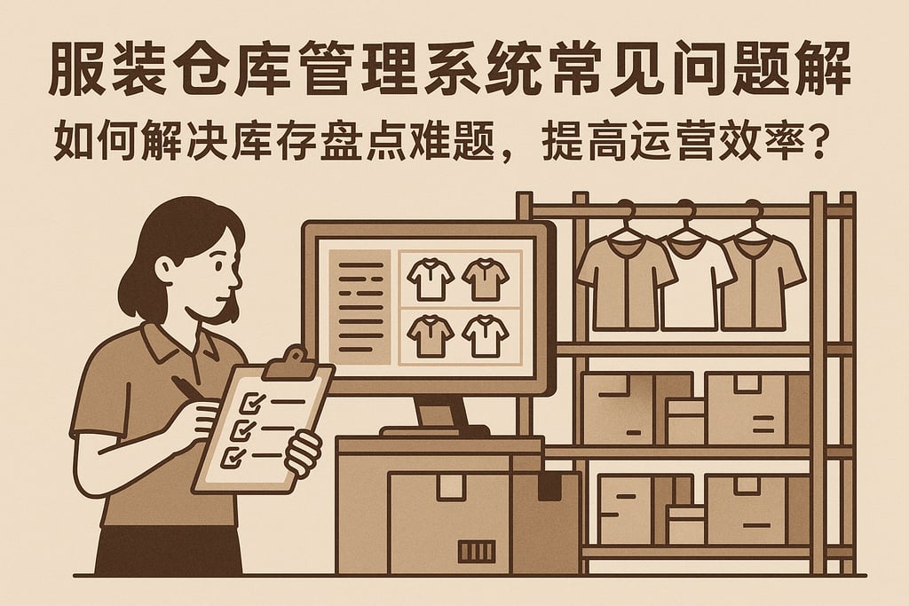 服装仓库管理系统常见问题解析：如何解决库存盘点难题，提高运营效率？