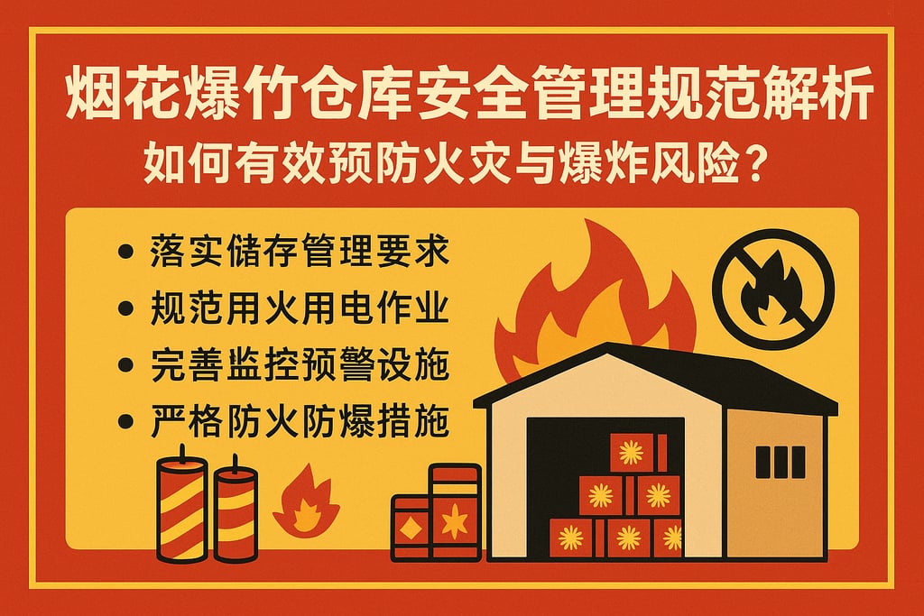 烟花爆竹仓库安全管理规范解析，如何有效预防火灾与爆炸风险？