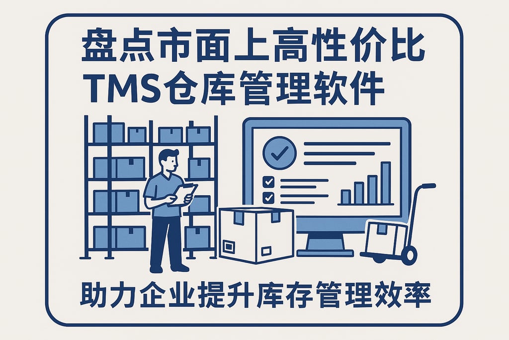 盘点市面上高性价比tms仓库管理软件，助力企业提升库存管理效率