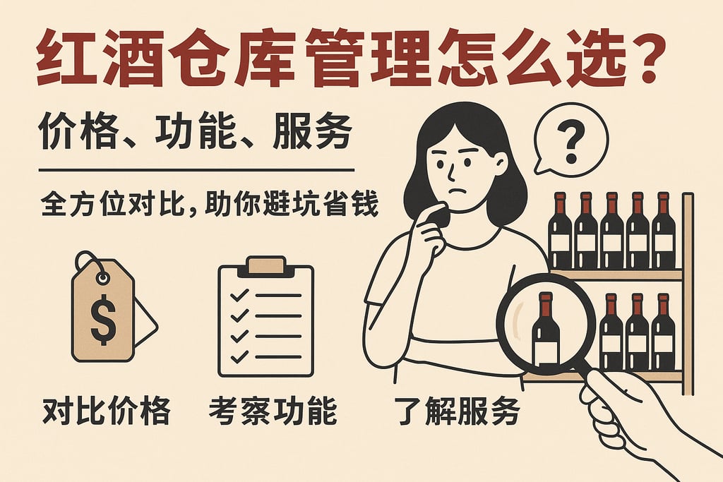 红酒仓库管理怎么选？价格、功能、服务全方位对比，助你避坑省钱