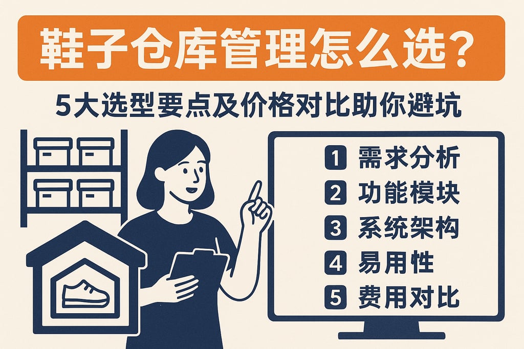 鞋子仓库管理怎么选？5大选型要点及价格对比助你避坑
