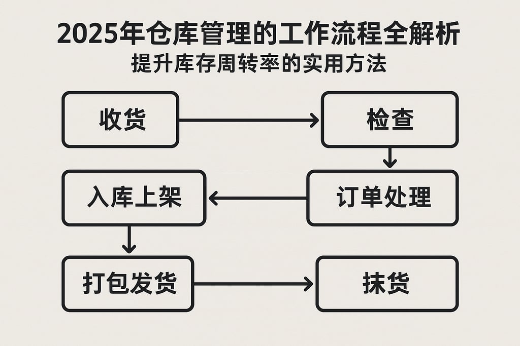 2025年仓库管理的工作流程全解析，提升库存周转率的实用方法