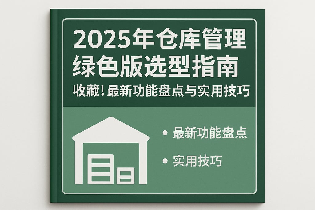 2025年仓库管理绿色版选型指南，收藏！最新功能盘点与实用技巧