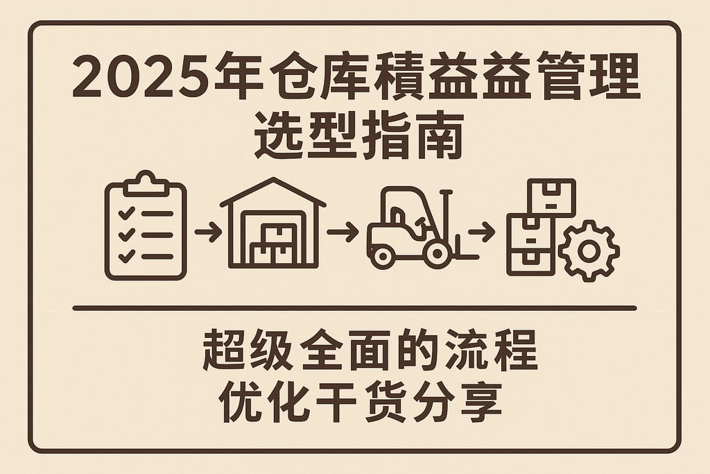 2025年仓库精益管理选型指南，超级全面的流程优化干货分享