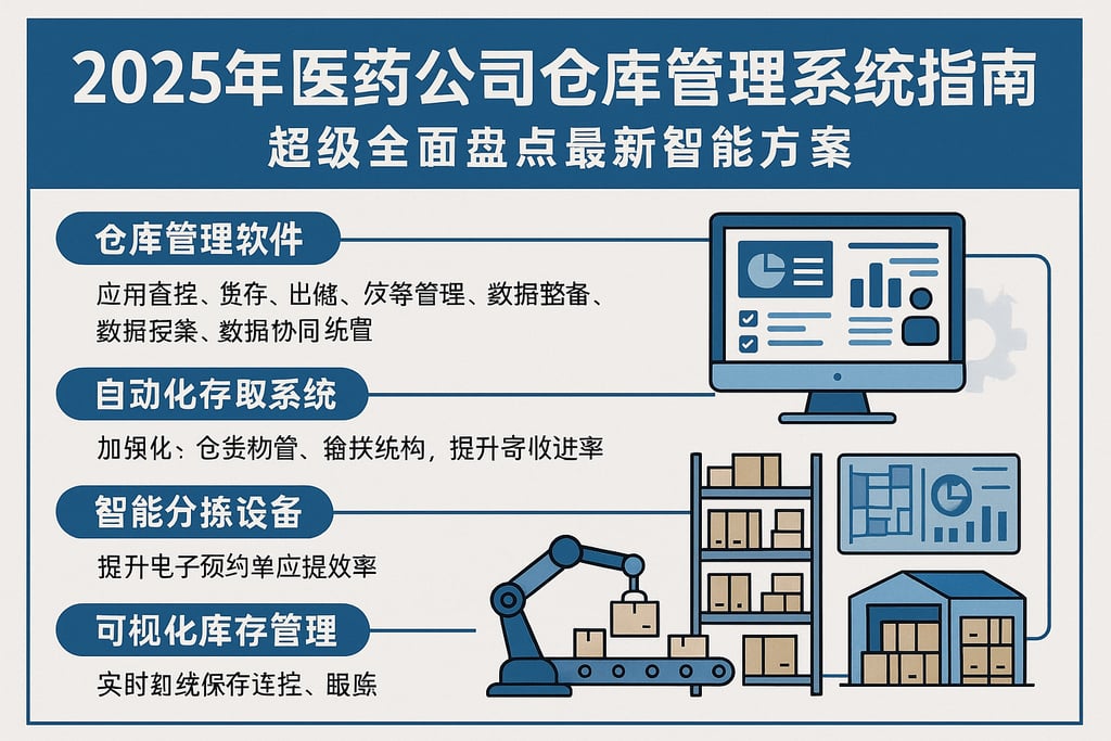 2025年医药公司仓库管理系统选型指南，超级全面盘点最新智能方案