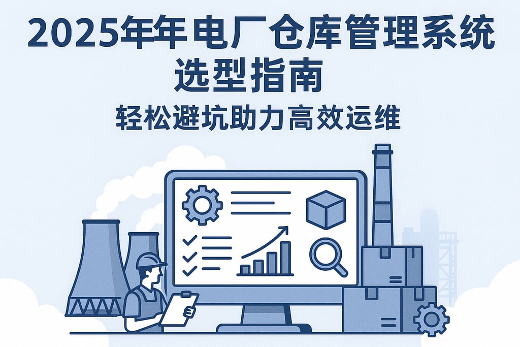 2025年电厂仓库管理系统选型指南，轻松避坑助力高效运维