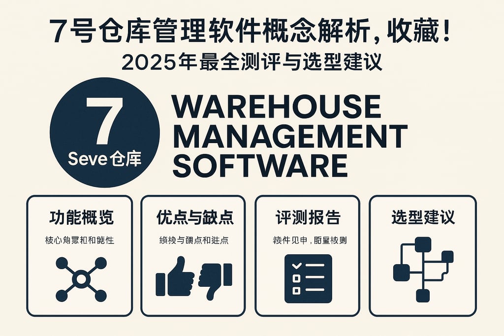 7号仓库管理软件概念解析，收藏！2025年最全测评与选型建议