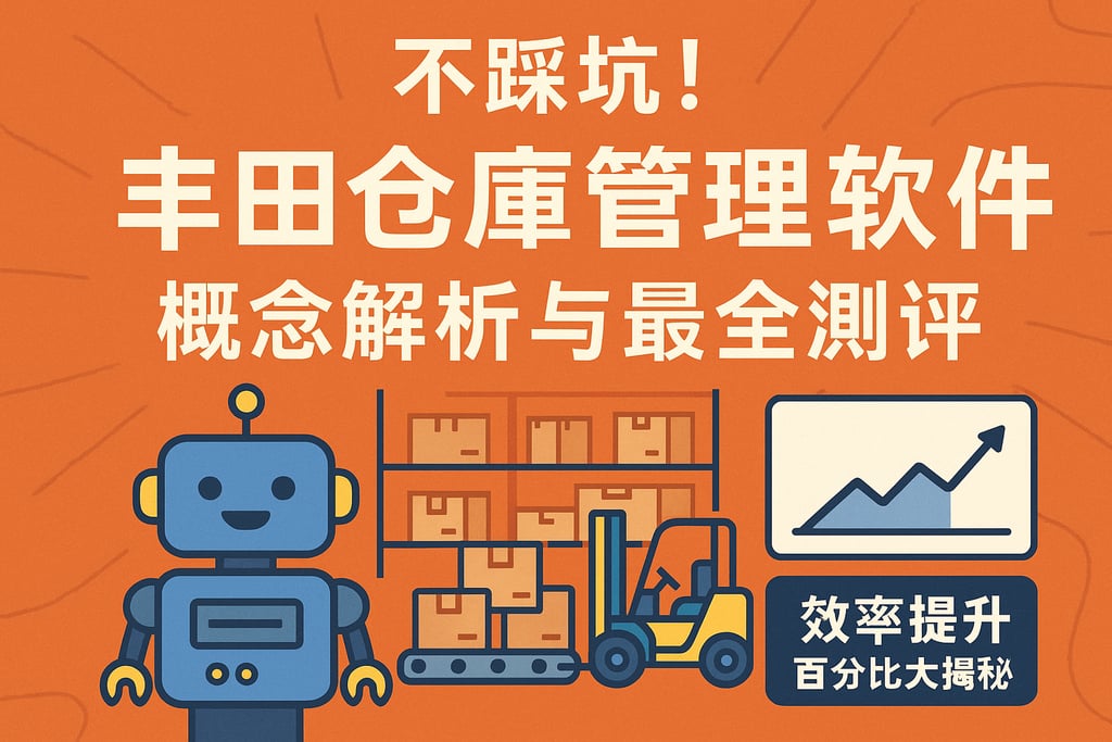 不踩坑！丰田仓库管理软件概念解析与最全测评，效率提升百分比大揭秘