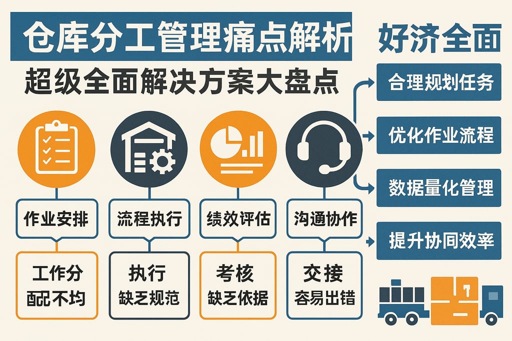 仓库分工管理痛点解析，超级全面解决方案大盘点