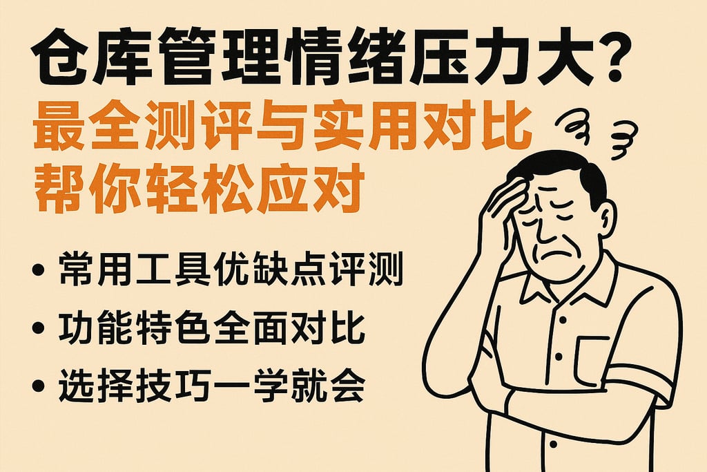 仓库管理情绪压力大？最全测评与实用对比帮你轻松应对