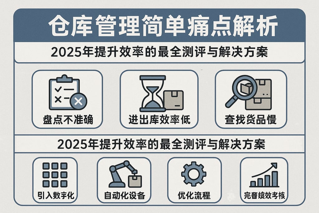 仓库管理简单痛点解析，2025年提升效率的最全测评与解决方案