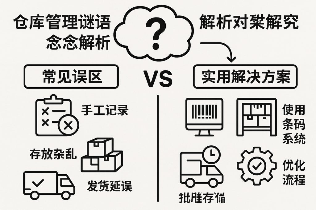 仓库管理谜语概念解析，对比常见误区与实用解决方案