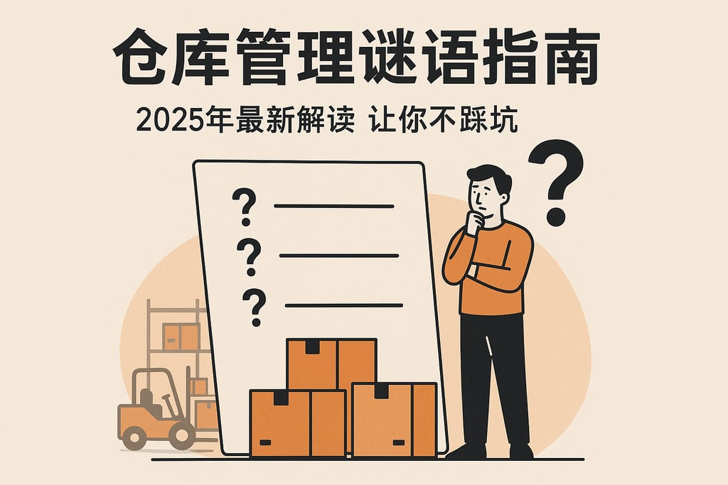 仓库管理谜语选型指南，2025年最新解读让你不踩坑