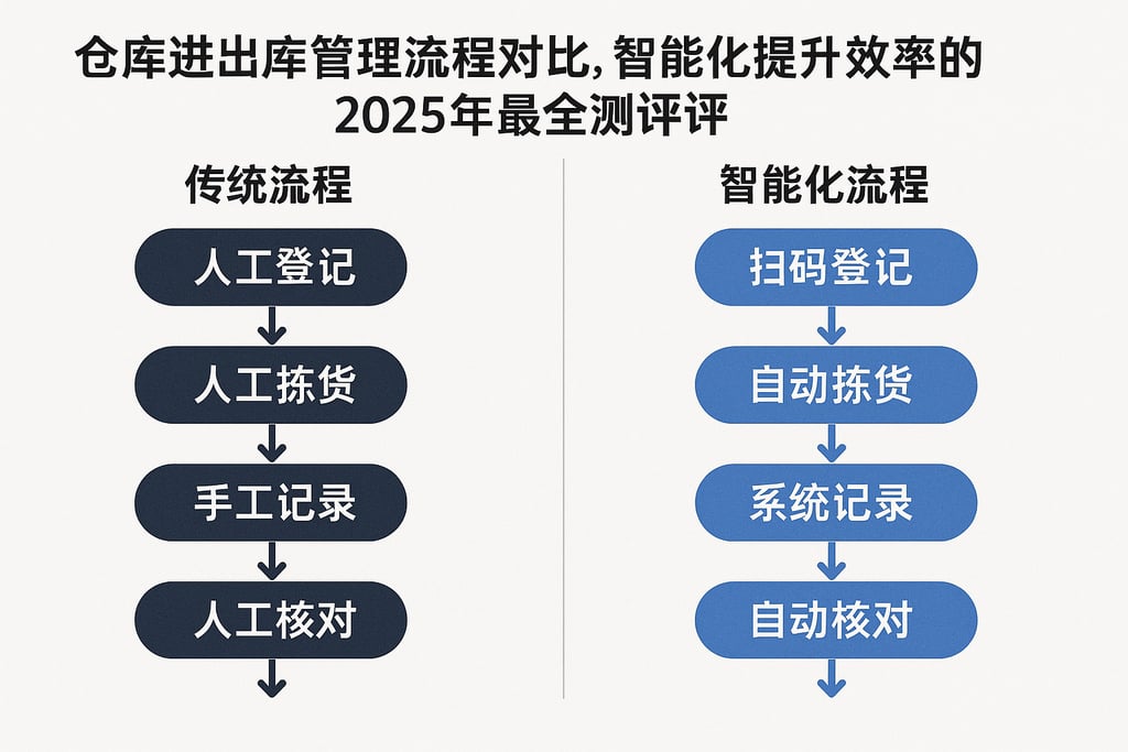 仓库进出库管理流程对比，智能化提升效率的2025年最全测评