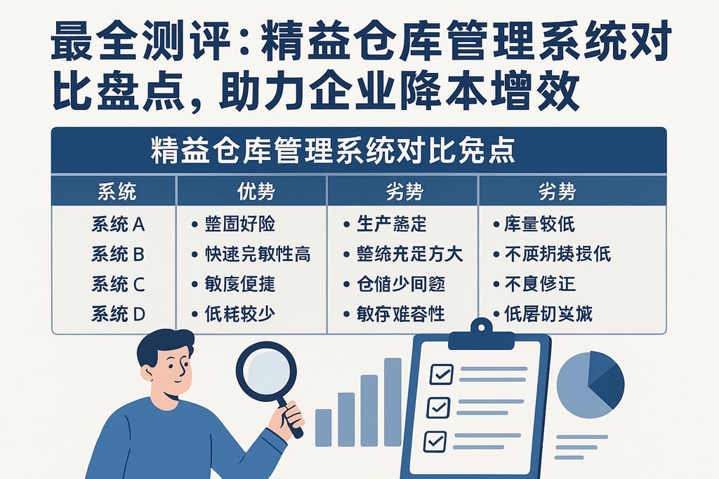 最全测评：精益仓库管理系统对比盘点，助力企业降本增效