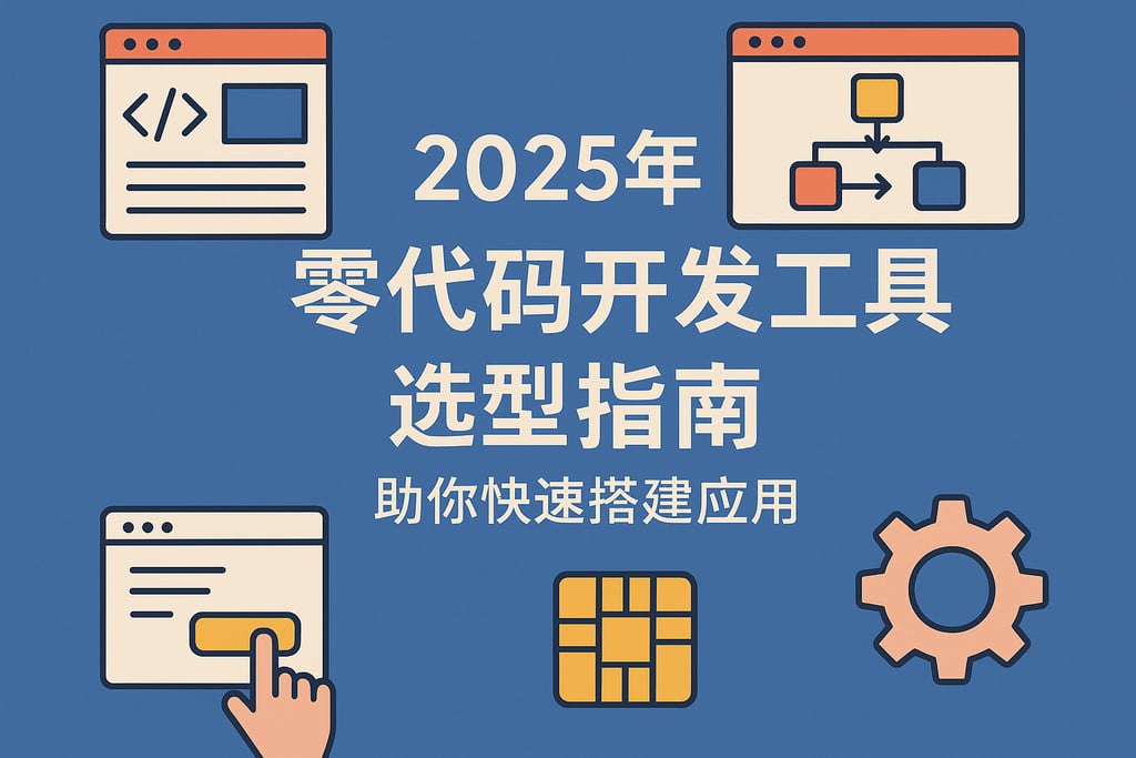 2025年零代码开发工具选型指南，助你快速搭建应用
