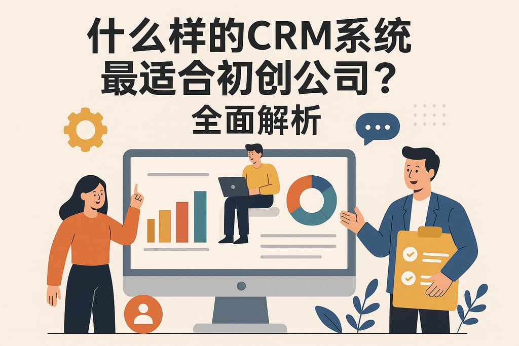 什么样的CRM系统最适合初创公司？全面解析