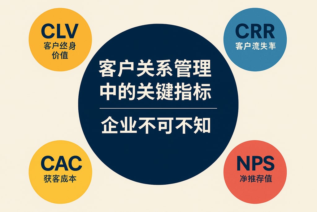 客户关系管理中的关键指标，企业不可不知