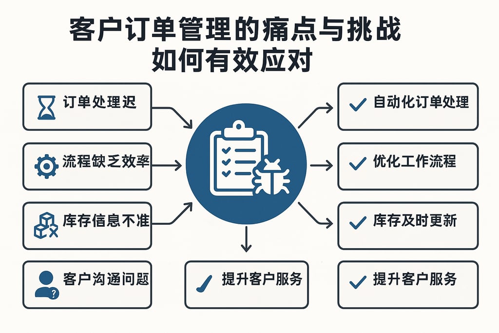 客户订单管理的痛点与挑战，如何有效应对
