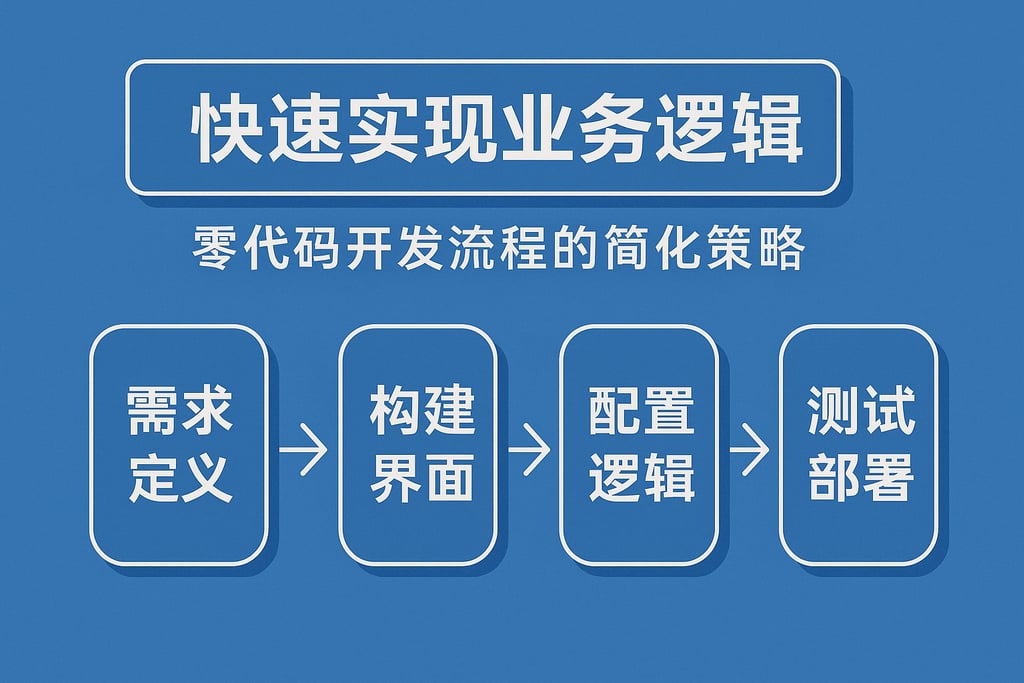 快速实现业务逻辑：零代码开发流程的简化策略