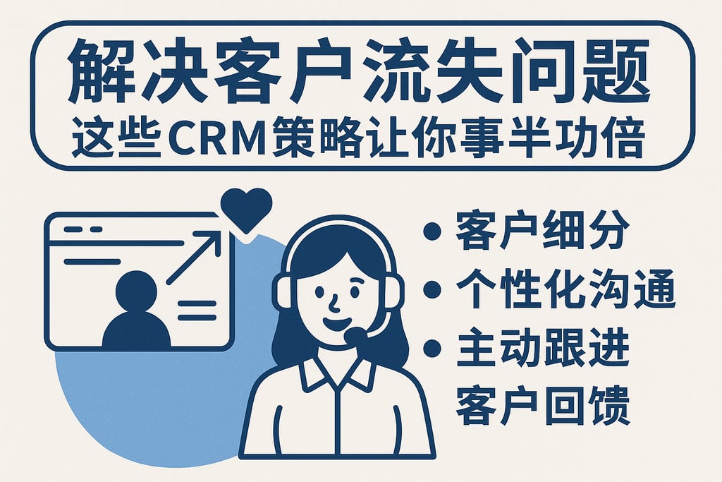 解决客户流失问题，这些CRM策略让你事半功倍