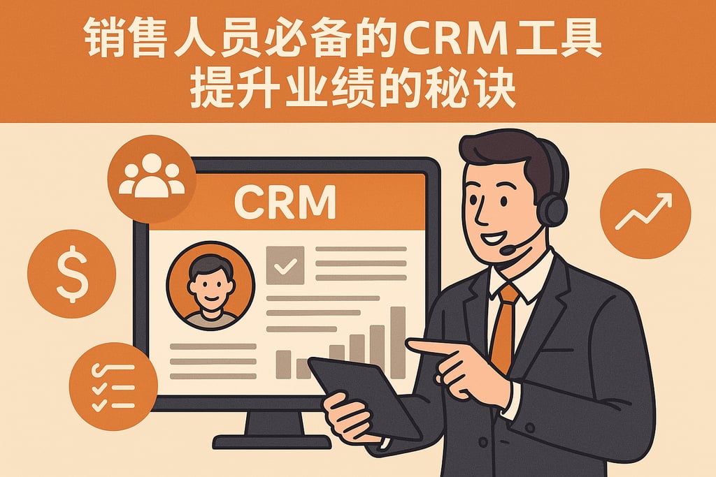 销售人员必备的CRM工具，提升业绩的秘诀
