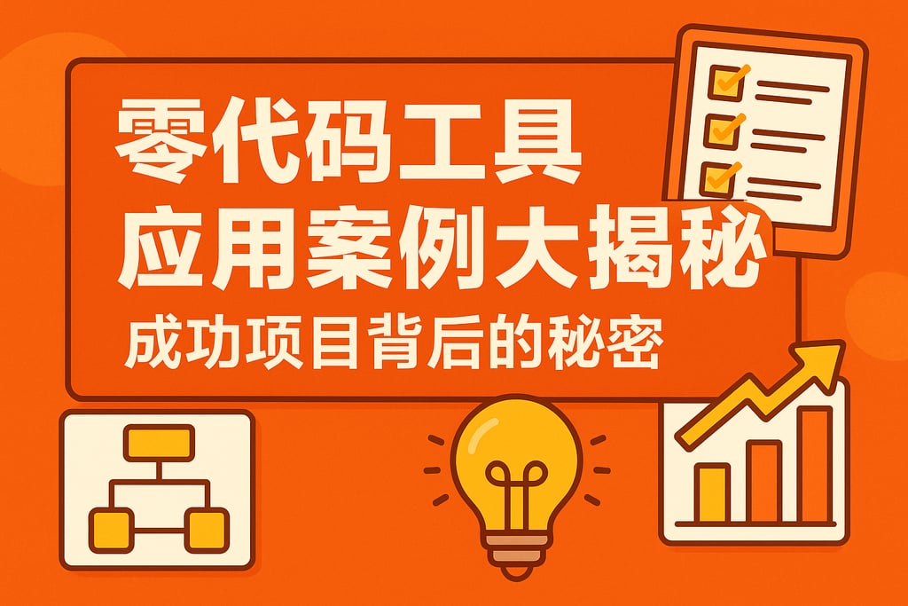 零代码工具应用案例大揭秘，成功项目背后的秘密