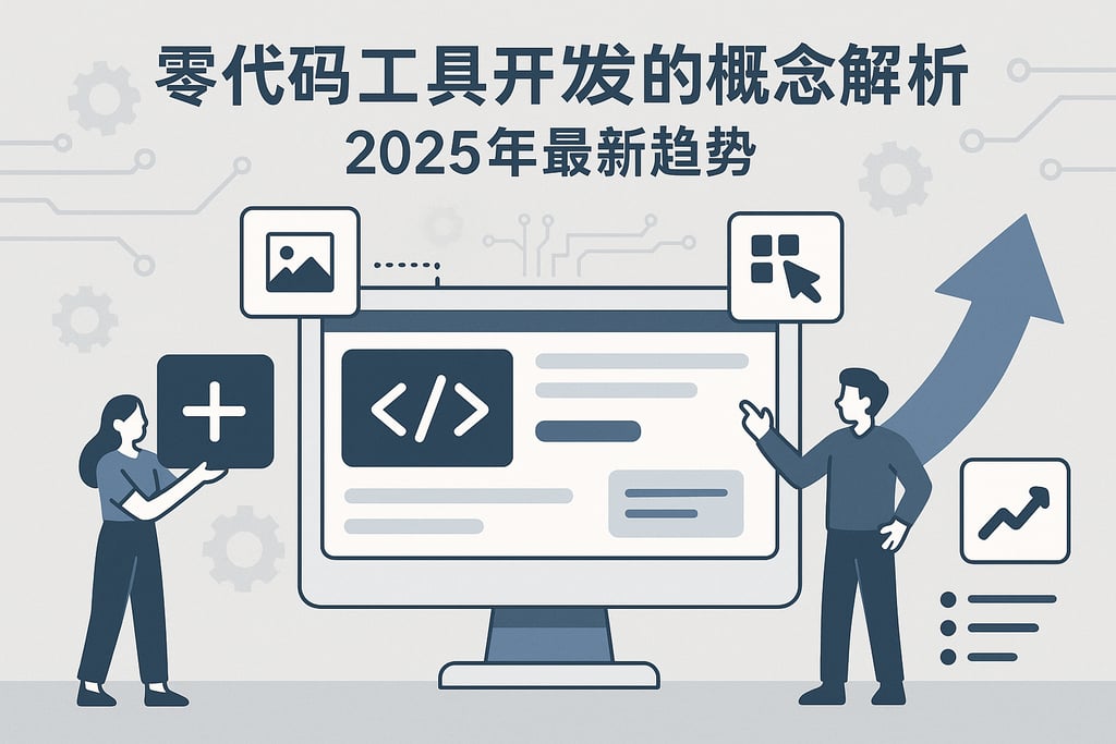 零代码工具开发的概念解析，2025年最新趋势