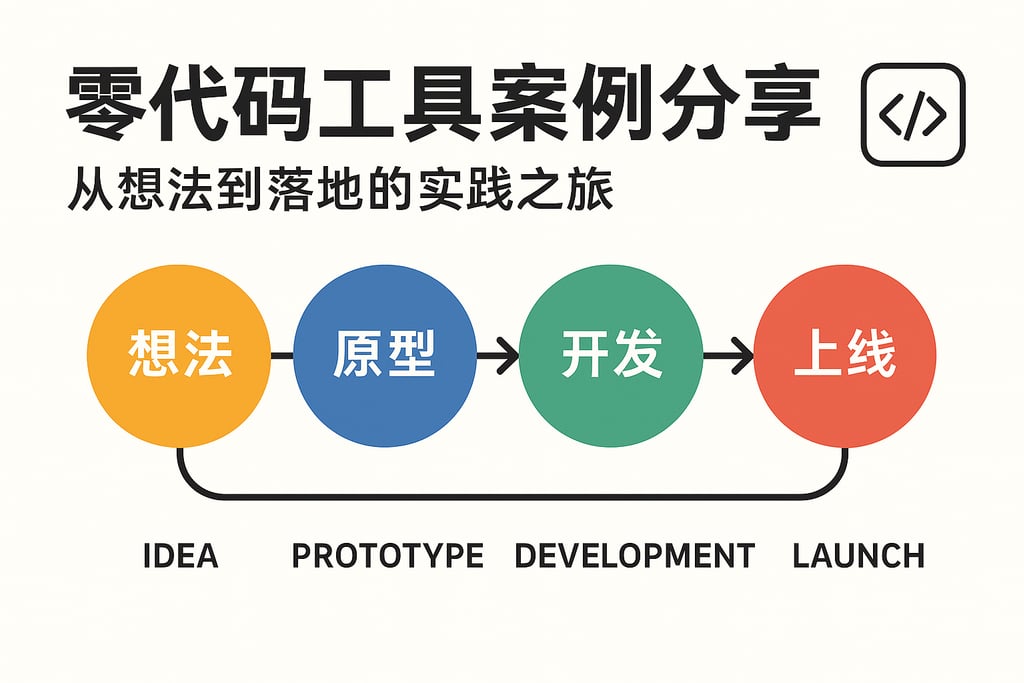 零代码工具案例分享：从想法到落地的实践之旅