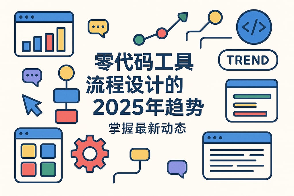 零代码工具流程设计的2025年趋势，掌握最新动态