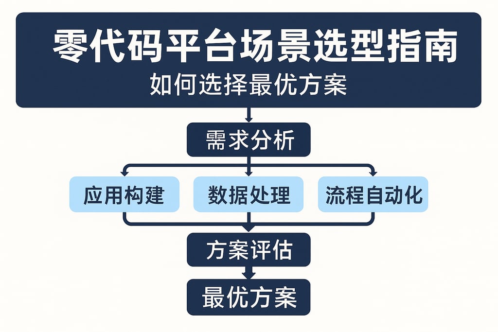 零代码平台场景选型指南，如何选择最优方案