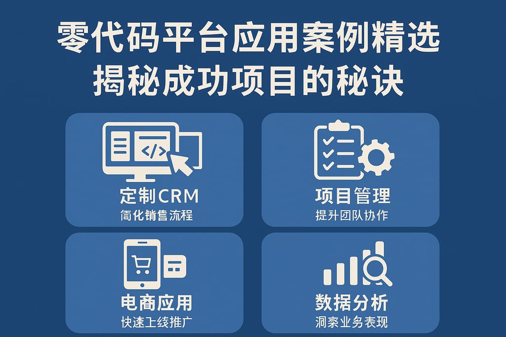 零代码平台应用案例精选，揭秘成功项目的秘诀