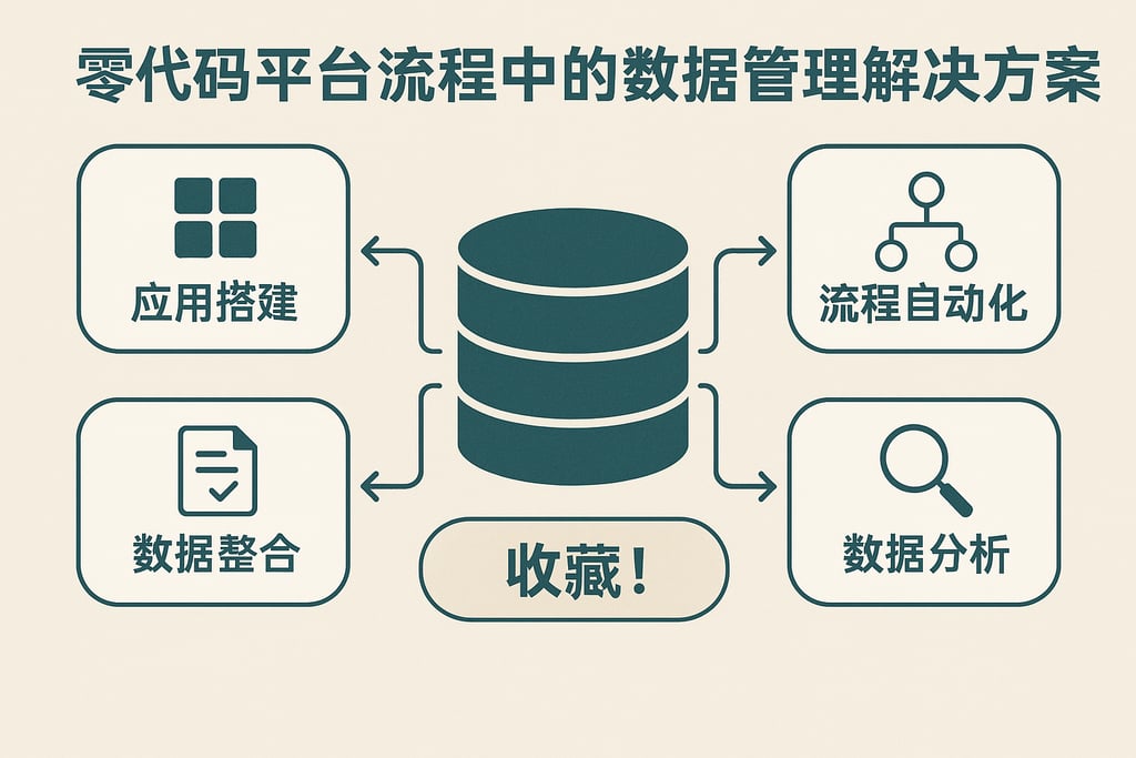 零代码平台流程中的数据管理解决方案，收藏！
