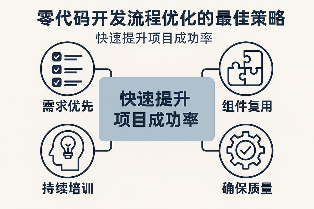 零代码开发流程优化的最佳策略，快速提升项目成功率