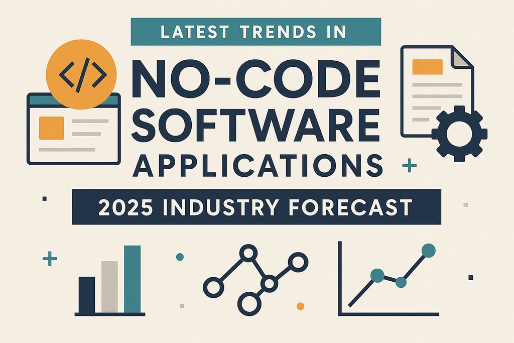 零代码软件应用的最新趋势，2025年行业预测