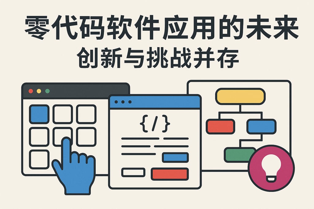 零代码软件应用的未来：创新与挑战并存