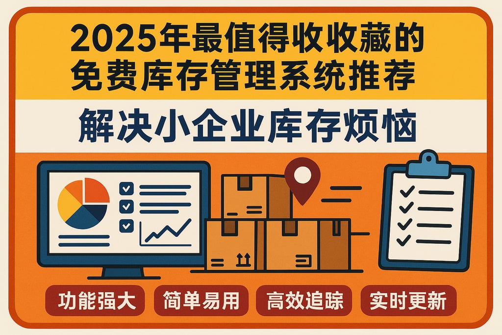2025年最值得收藏的免费库存管理系统推荐，解决小企业库存烦恼